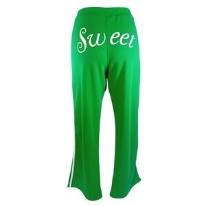 Vintage Y2K 725 Originals "Sweet" Sweatpants Stripe Mcbling Skater Streetwear XL